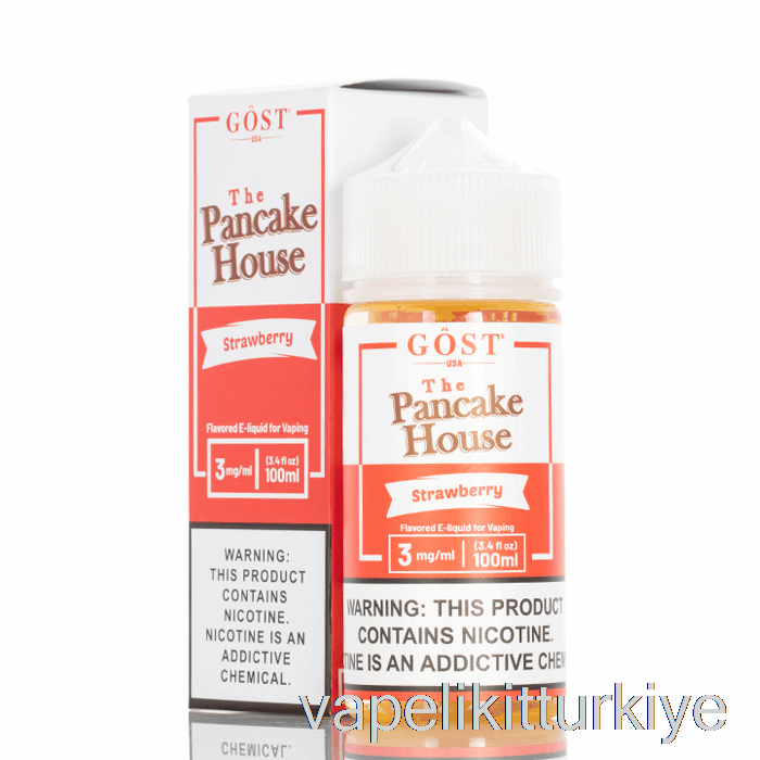 Vape Pen Vape Mate çilek - Gözleme Evi - Gost Buharı - 100ml 6mg